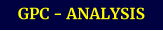 GPC - ANALYSIS